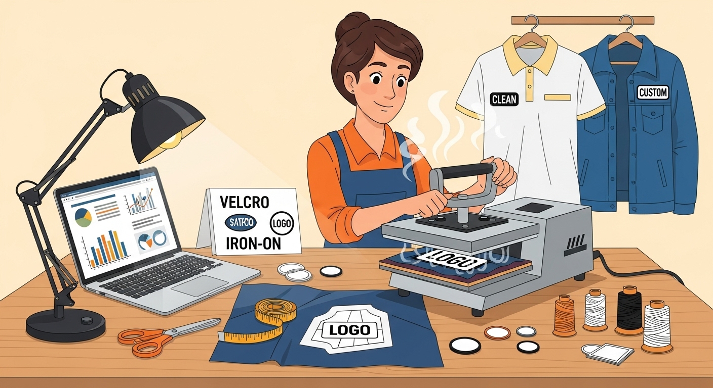 Step-by-Step Guide on Heat Pressing Custom Patches
