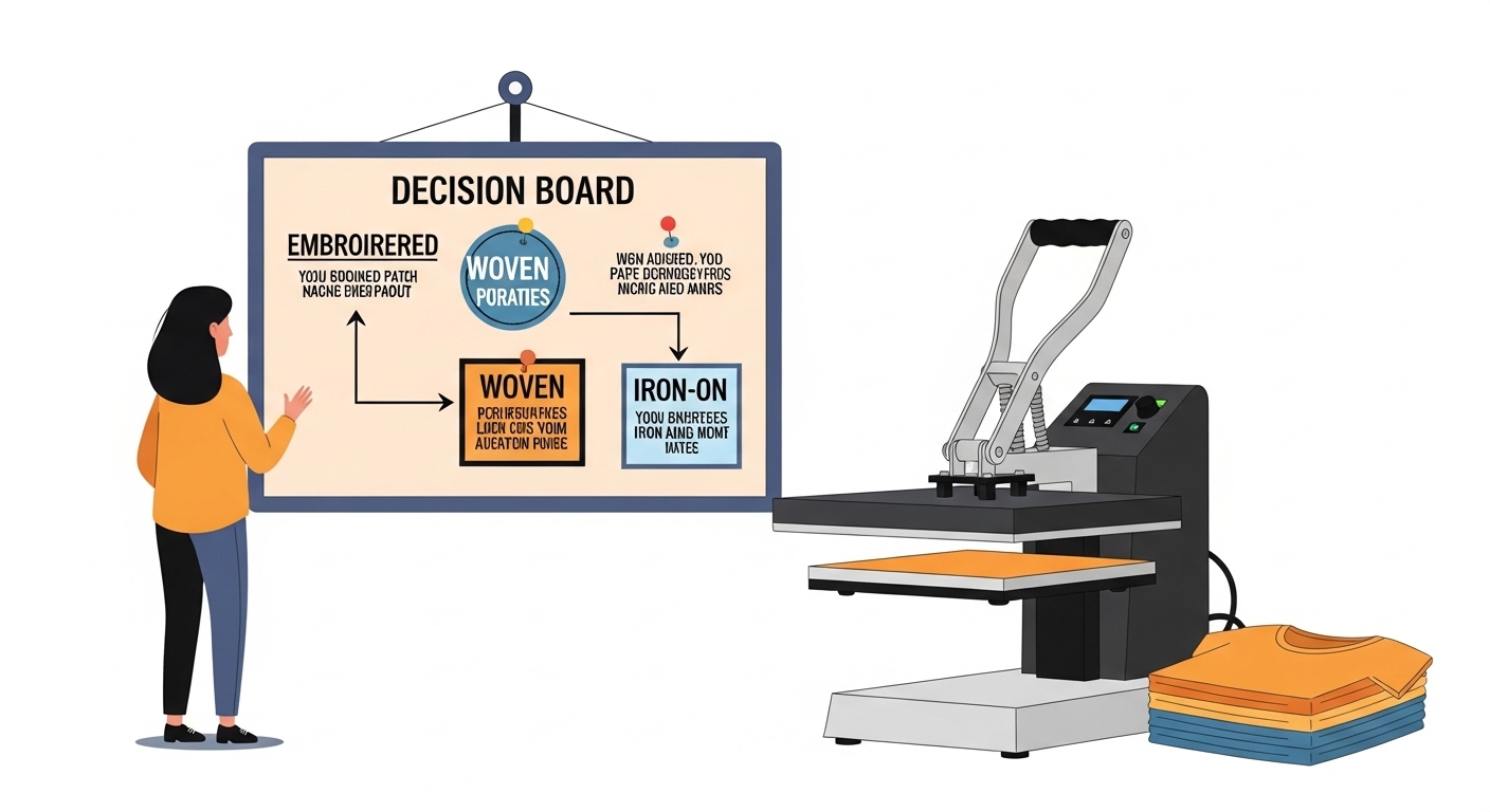 Choosing the Right Custom Patch Before You Heat Press