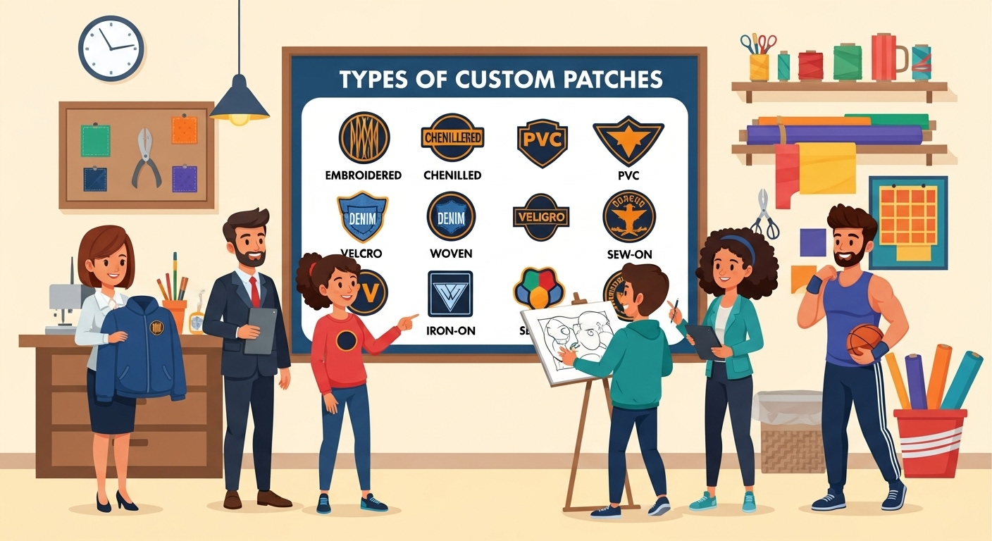 Types of Custom Patches Explained