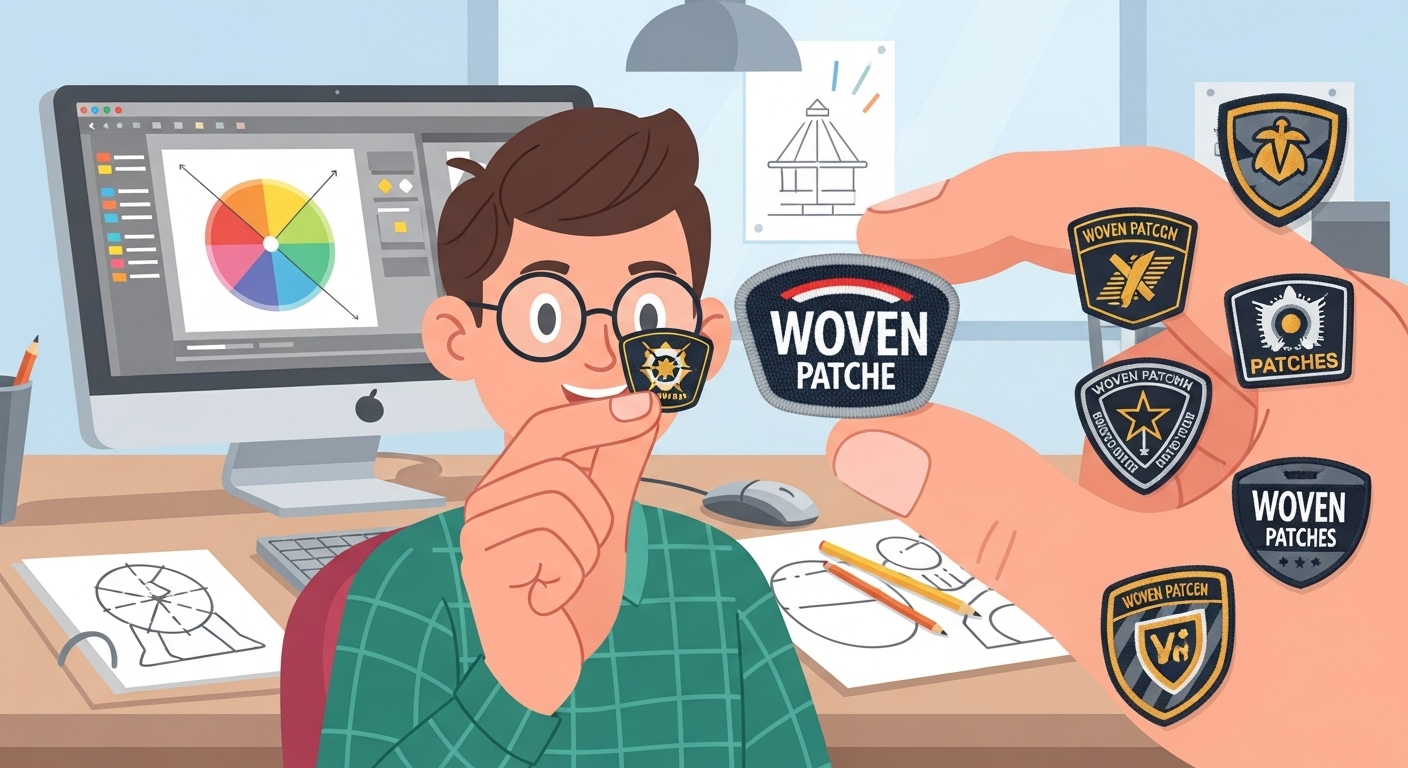 Woven Patches: Perfect for High-Detail Designs